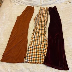 Fall/winter high waisted pants bundle